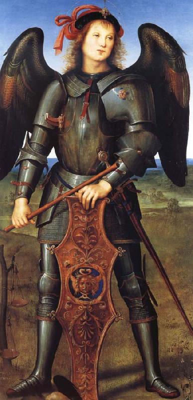 Pietro Perugino The Archangel Michael Sweden oil painting art